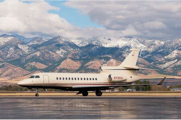 2008 Falcon 7X aircraft